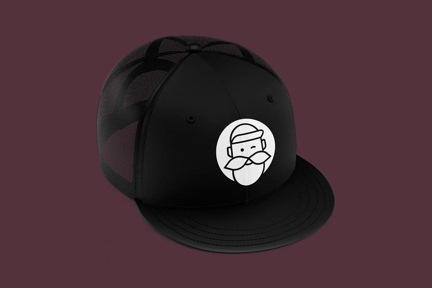 Baseball-Cap mit Logo von Jardin Dominé